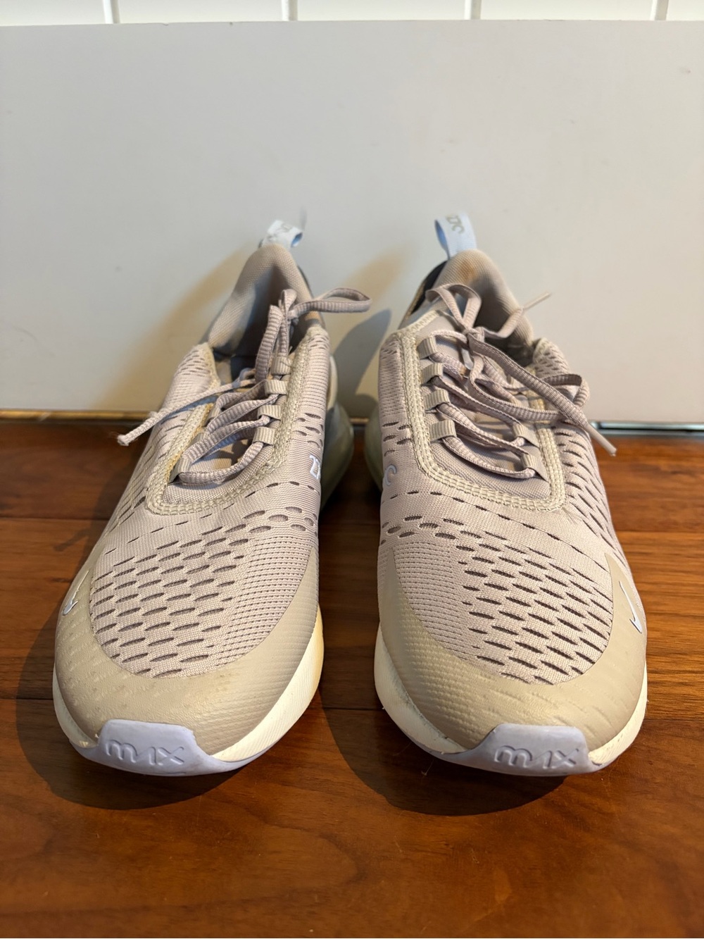 Nike Women’s Athletic Running Sneakers in Light Beige